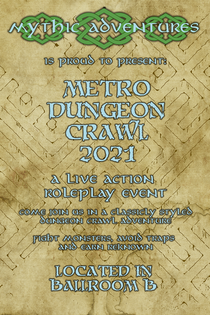 LARP Dungeon Crawl – METROCON – Florida's Largest Anime Convention